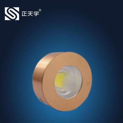 Aluminum Recessed Cabinet 5W LED Furniture Spotlight