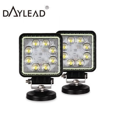 Automotive Lighting System LED Working Light 24W 3200 Lumen Super Bright Car LED Headlamp