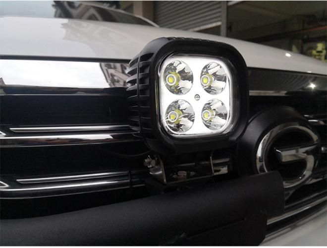 Professional Spotlight 40W 4 Inch CREE LED Lamp Beads Exterior Lights off-Road Roof Spotlight Front Bumper Super Bright LED Work Light