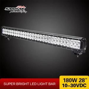 180W 28inch CREE Double Row Offroad LED Light Bar