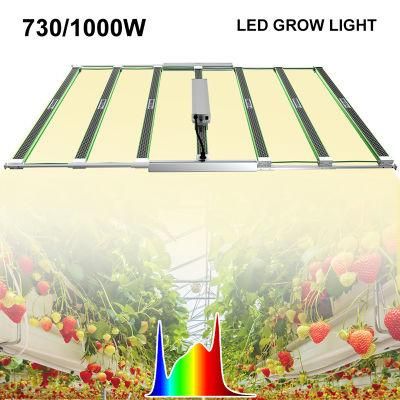 730W 1000W Samsung Lm301h 480 660 Nm Spider Style LED Grow Lights Pvisung 120 Watt Grow Light