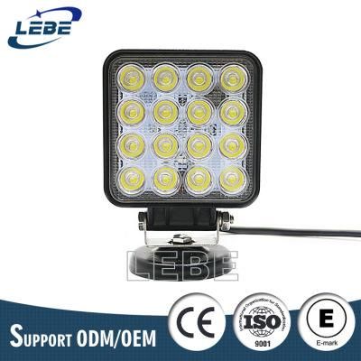 Heavy Duty 48W LED Work Light Offroad 4X4 for Vehicle Truck