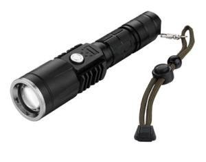 USB Charging Rechargeable Aluminium LED Flashlight(TF5017