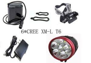 Super Bright 8600lm Lumens 270m Instance Electric Bicycle Headlamp (JKXT0006)