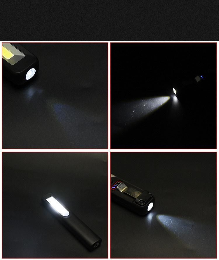 USB Charging Portable Pen Light Inspection Lamp COB Multifunctional Work Lamp