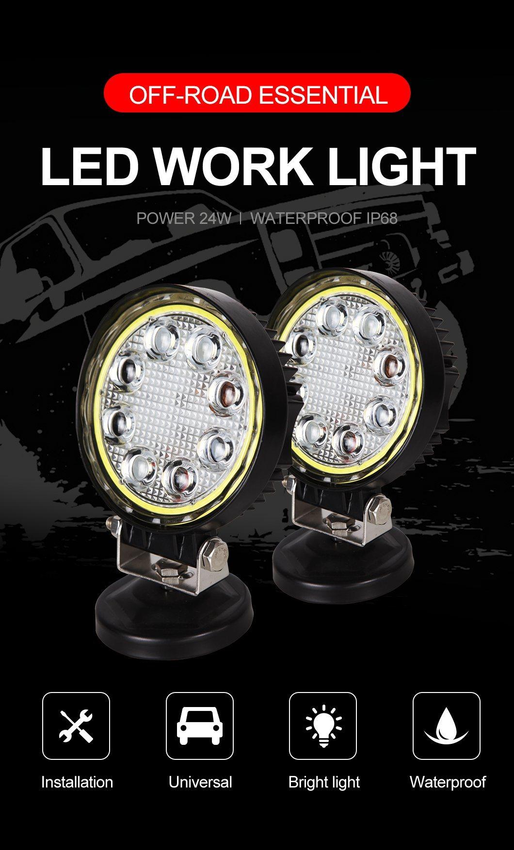 High Power LED Fog Lamp Driving Lights Spot Motorcycle Bike Headlight LED Work Lights
