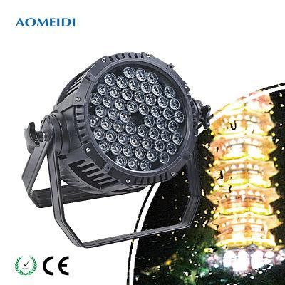 54*3W RGB 3in1 Outdoorip65 Stage DMX LED Waterproof PAR Light