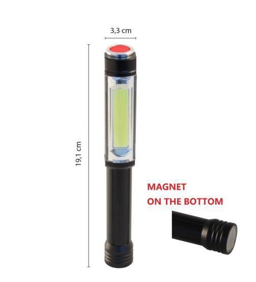 LED Dry Battery Operated Pocket Work Light/Flashlight