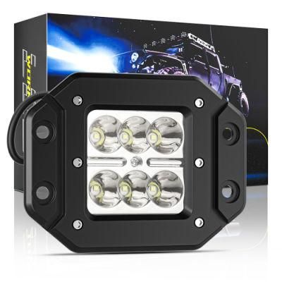 Dxz High Power 3 Inch 18W 6LED CREE LED Cube Work Lights for Jeep Wrangler Driving Light