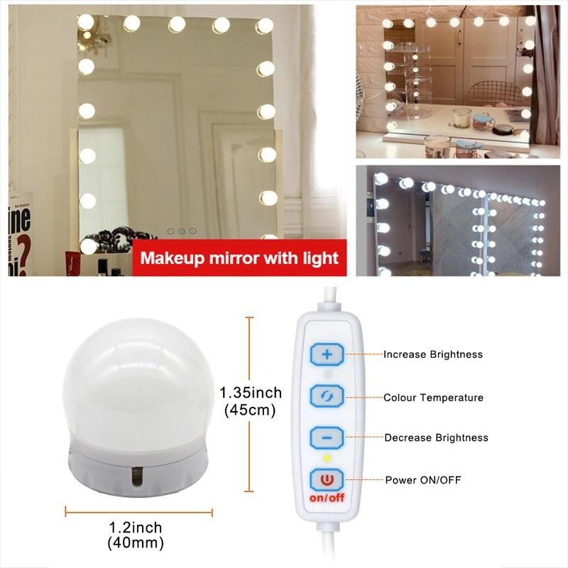 Hollywood Style Light Bulbs DC12V Vanity Make up Light LED Vanity Lights Kit Vanity Bulbs