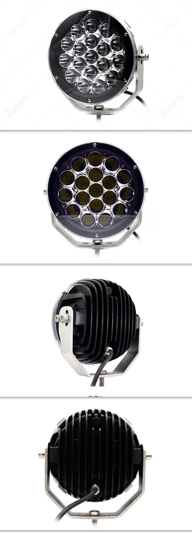 90W Waterproof IP68 Driving Light CREE LED Auto Work Lamps
