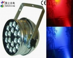 PAR 64 18*3W RGB LED PAR Light (LED PAR 64 18 RGB 3W S)