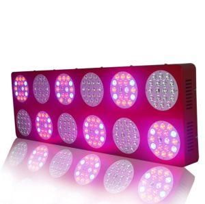 New 500W Full Spectrum 6band LED Grow Light IR Veg Flower Hydroponic Panel Lamp