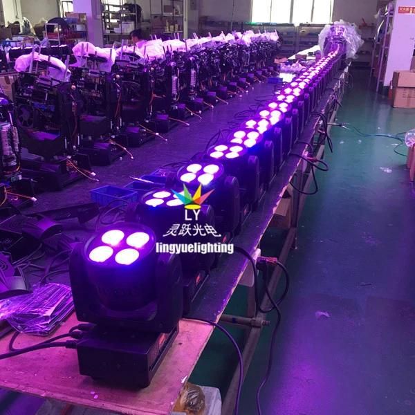 Compact Fixture 4X12W Mini LED Moving Head Light