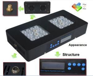 Royal Blue CREE XP Device Adjustable Hanging Kits 90W Intelligent Programmable Aquarium LED Light