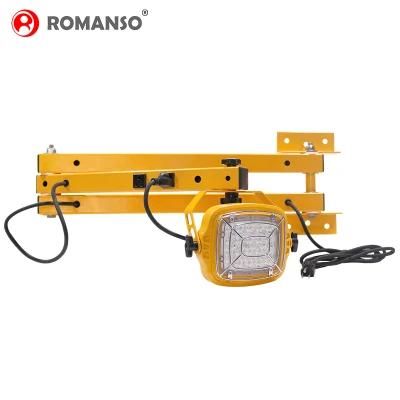 Romanso ETL CE RoHS LED Loading Dock Light 20W 30W 40W 50W New Swing Arm LED Work Light Warehouse Loading LED Dock Lights