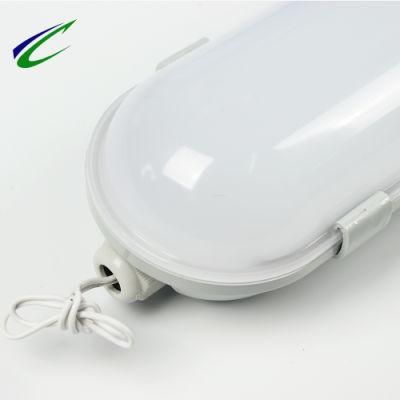 2700-6500K High Lumen LED Waterproof Outdoor Light Underground Parking LED Plastic Lamp Cover