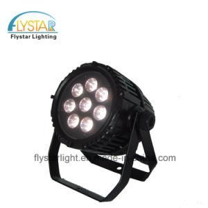 Ce and RoHS Approved Outdoor RGBWA DMX LED PAR Light