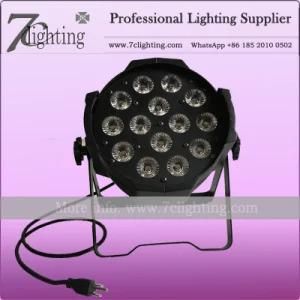 14*12W RGBW LED PAR Lights, Aluminum Church Stage Lighting