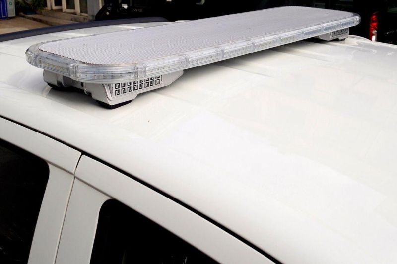 Police Lightbar Manufacturers & Suppliers Manufacturer Red Blue Amber White LED Car Roof Mounted Warning Lightbar for Police Car Vehicle