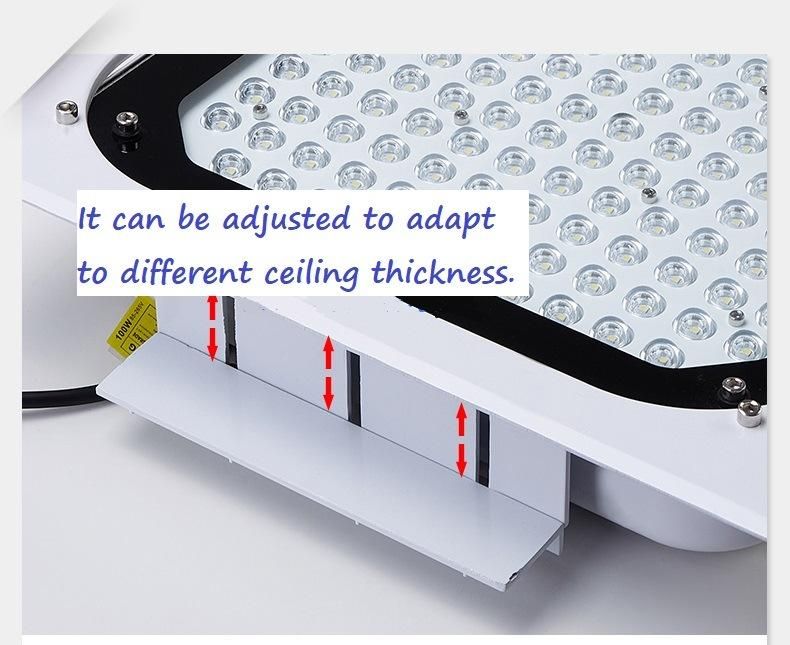 LED Retrofit Lighting Fxiture Petrol Pump Gas Station Canopy Lights for Fuel Service Station
