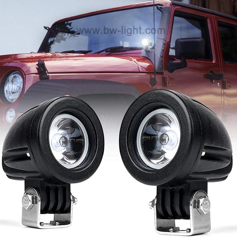 LED Pods Light Bar Round 10W LED Work Light off Road Lights Driving Light