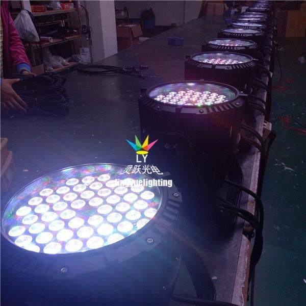 Outdoor DJ Stage Lighting 54X3w RGB 3in1 LED Waterproof PAR Can