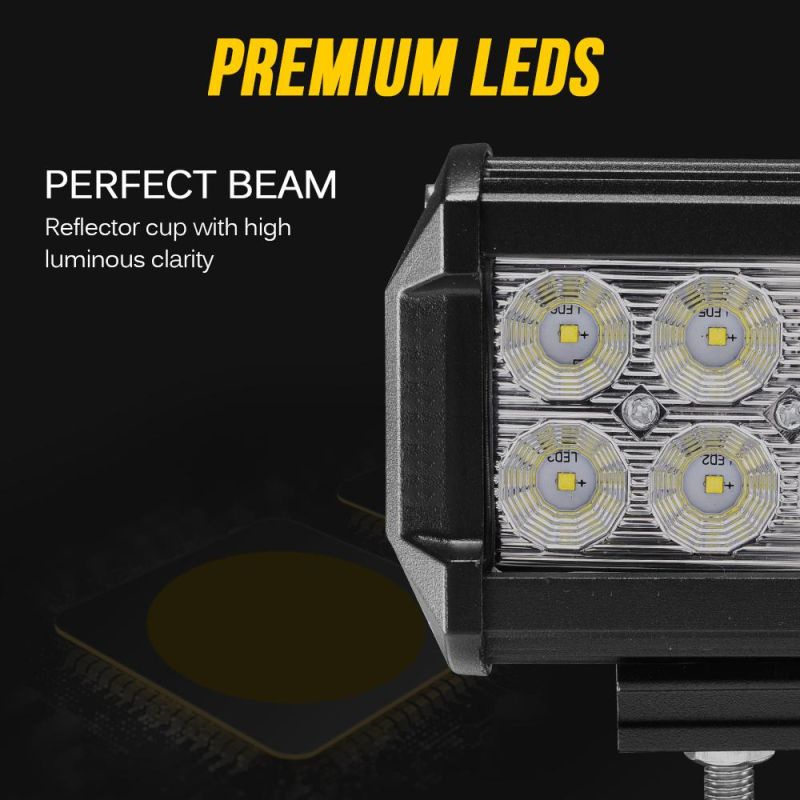 4" 18W Combo Spot Beam LED Work Light for Truck, Jeep, 4X4, Car, off Road