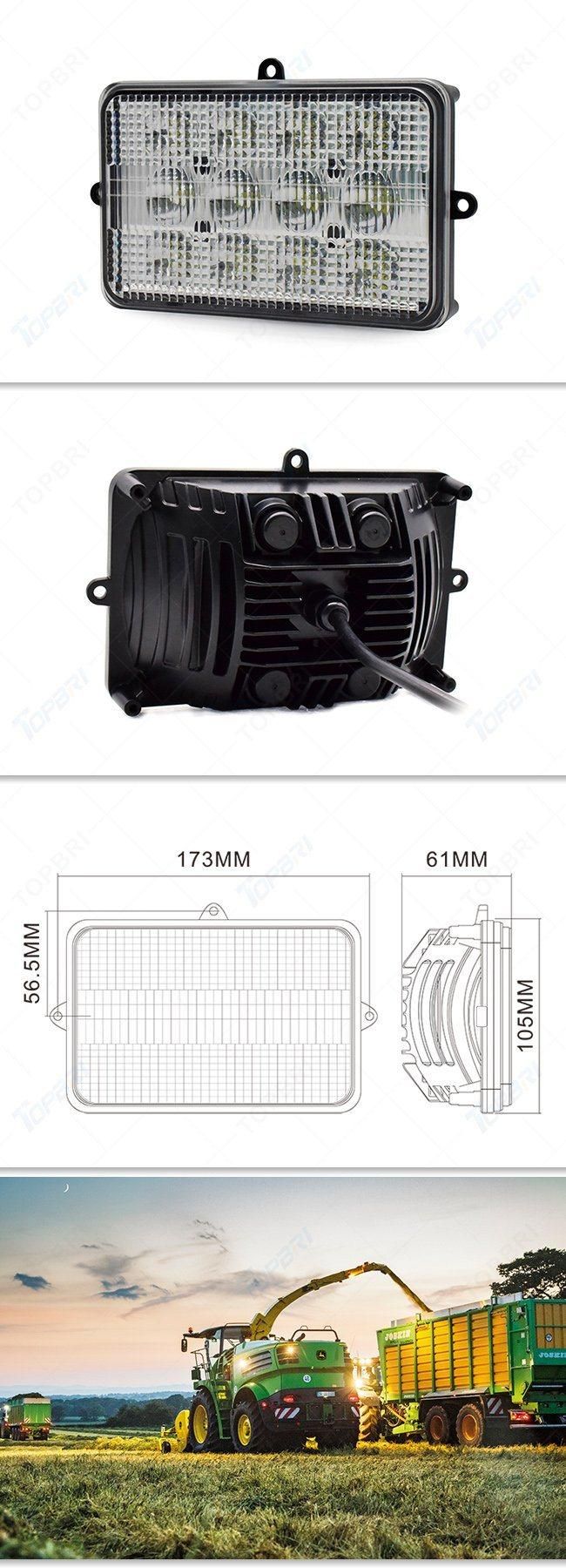 60W 12V CREE LED Tractor Working Work Lights for Trucks Trailer