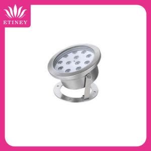 Stainless Steel 12V 24W IP68 LED Underwater Light Fountain Light