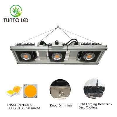 Amazon Top Sale 450W Medical Plant Growing LED Grow Light for Indoor Veg and Bloom