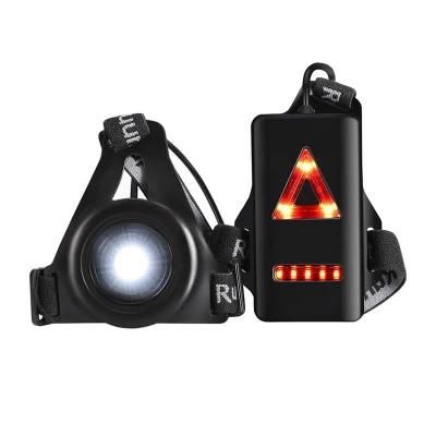 Wearable Night Running Lights Chest USB Rechargeable Body Lamp Accessories Reflective Running Gear Wyz19106