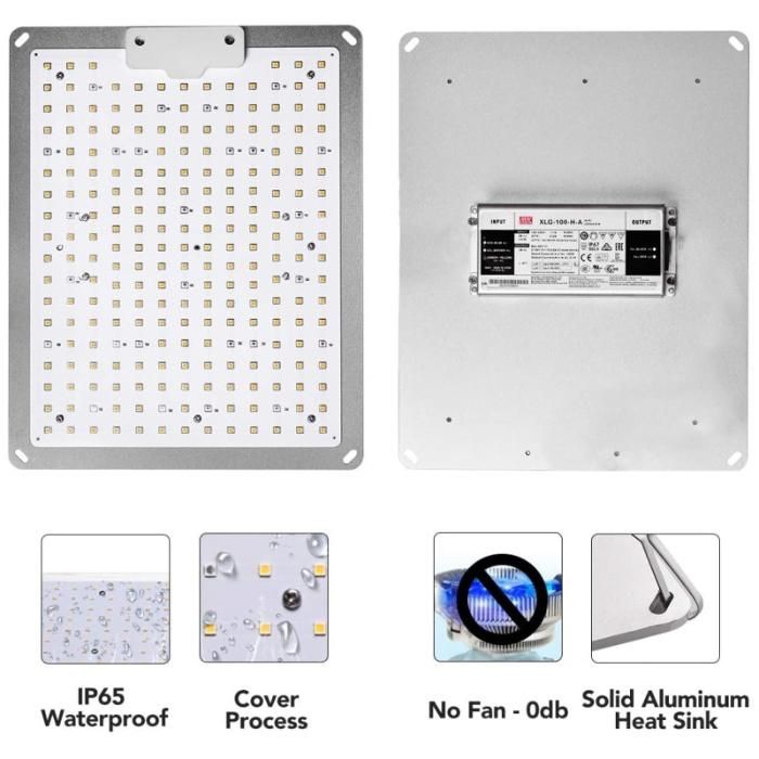Waterproof Quantum Board 110W LED Grow Light with Lm301b