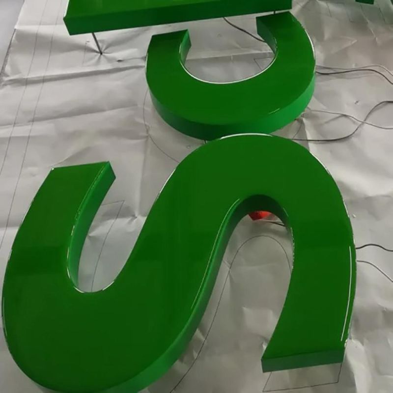 Factory Custom 3D LED Signs Waterproof Front Lit Letter Signage High Quality LED Sign