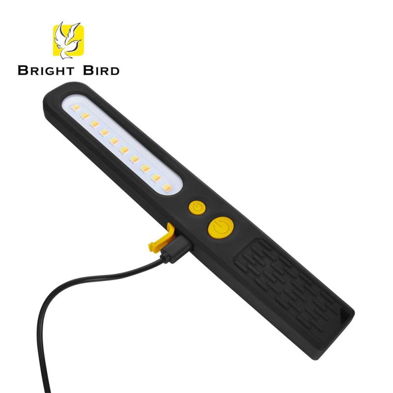 5W/10PCS 5050 SMD (White light & Warmwhite) + 3W LED Rechargeable Work Light