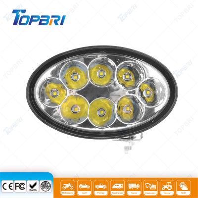 5.5inch 40W Oval LED Tractor Light Rotated 360 Degree