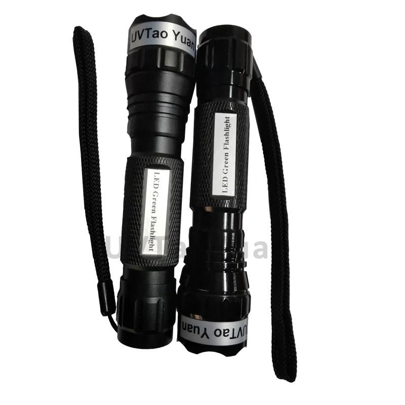 Green Light LED 3W Flashlight