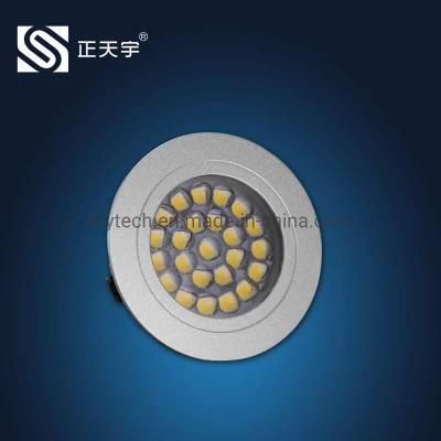 Flush Mount DC 12V LED Furniture Light 2W