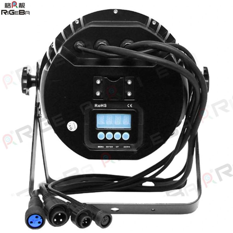 54LEDs 3W RGBW Outdoor Focus Die-Cast Aluminum PAR Light