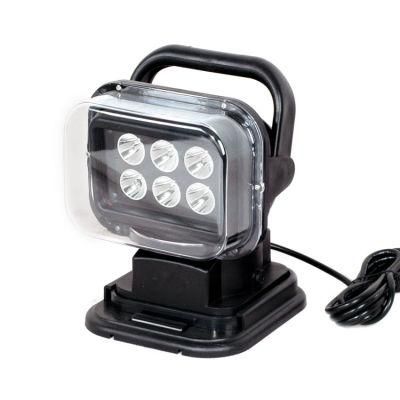 7&quot; 30W Portable Wireless Remote Control LED Work Search Light
