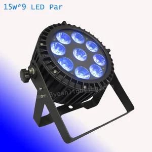 15W*9 Flat LED PAR Stage Light