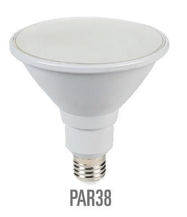 LED PAR38 15W 1200-1725lm 3 Years Warranty IP54 Waterproof