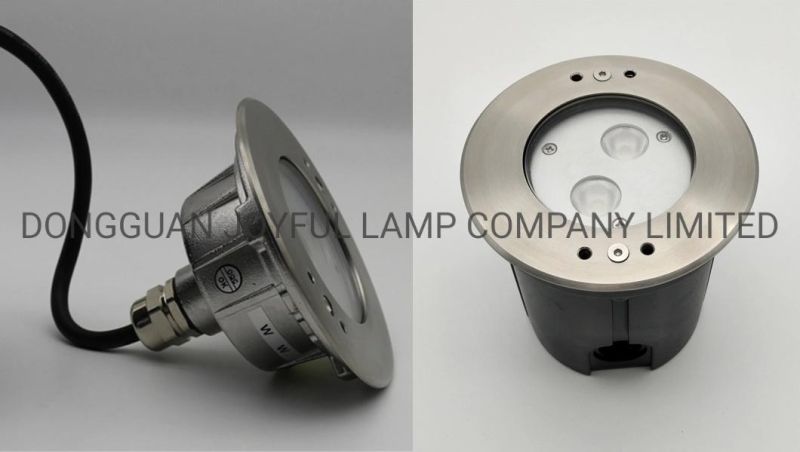 IP68 LED Underwater Swimming Pool Light Waterproof Recessed Light LED Wall Recessed Light Round Underwater Light LED Underwater Lamp (JP94627)