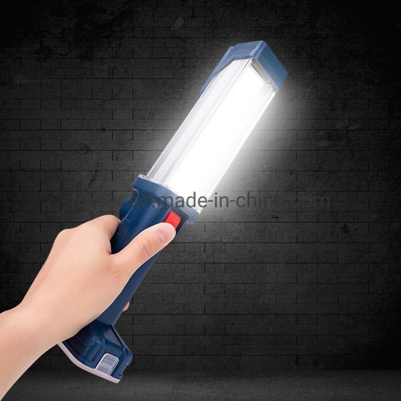 Wholesale USB COB LED Magnetic Flashlight Car Mechanical Garage Home Rechargeable Working Inspection Lamp Camping Multifunction LED Work Light