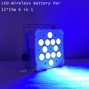 12*15W Wireless Battery LED PAR Can Light