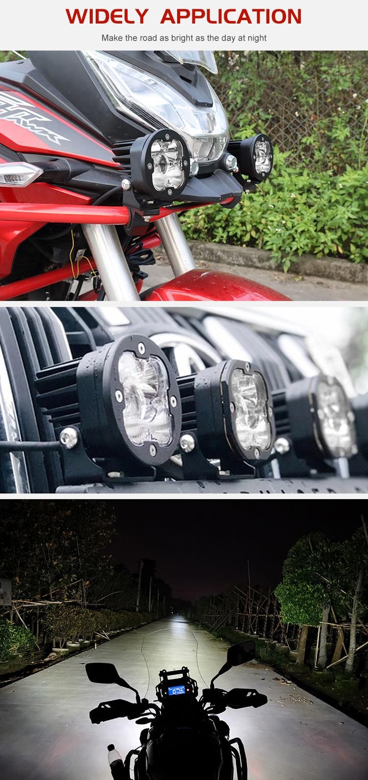 High Power 1400 Meter Beam Car LED Driving Lamp, 50W off Road Track 4X4 3′′ Inch Laser LED Work Light