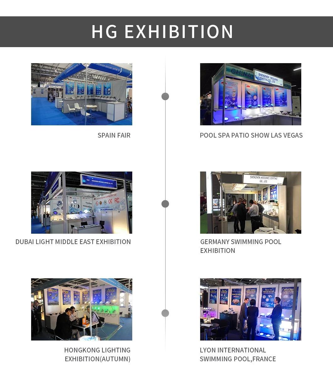 IP68 Waterproof LED RGB Switch Control Pool Lamp PAR56 LED Swimming Pool Light 25W AC12V SS316L