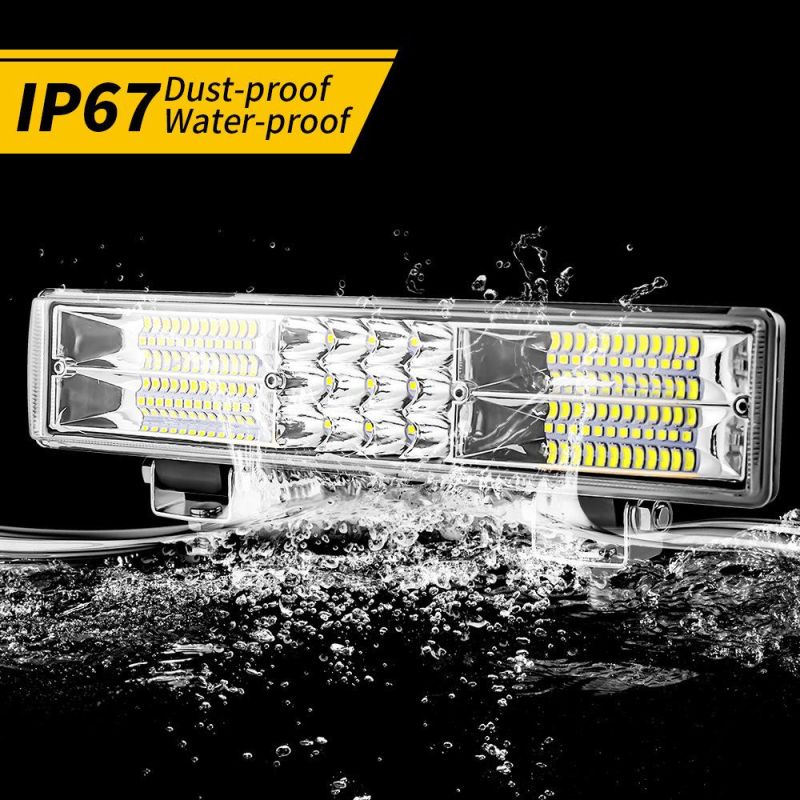 Dxz 12inch 60LED Combo Beam LED Light Bar Car Work Light for Car Tractor Boat off Road 4WD 4X4 Truck SUV ATV Driving