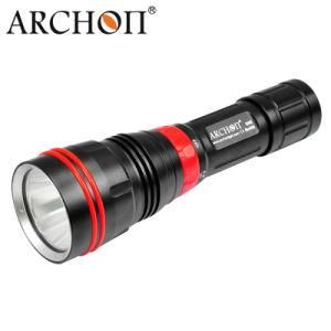 1200lm Cold White LED Scuba Diving Flashlight Torch 26650 Light