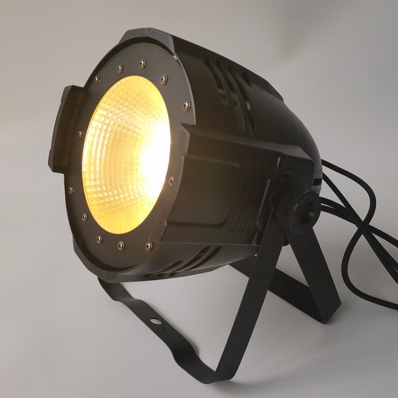 Professional Stage Lighting DMX 512 Control 100W Warm White COB LED PAR Light